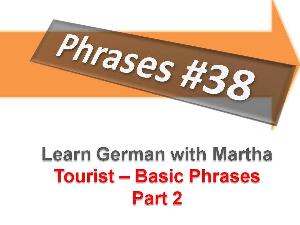 Pr�sentation - Tourist - Basic Phrases 2 - Deckblatt